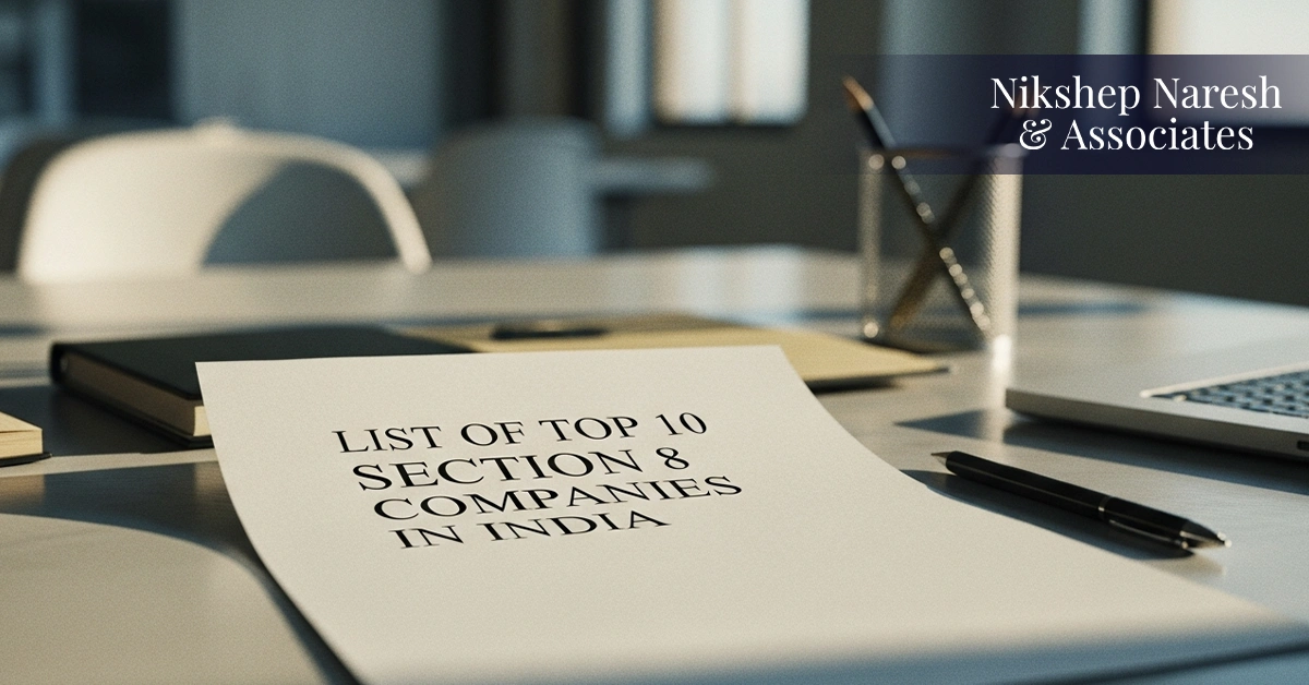 List of Top 10 Section 8 Companies in India Banner