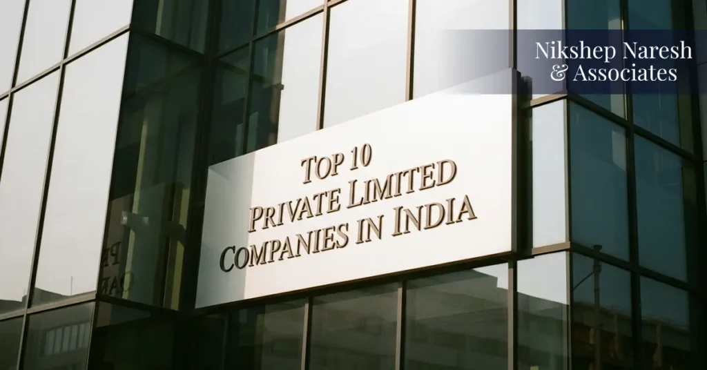 Top 10 Private Private Limited Company Banner
